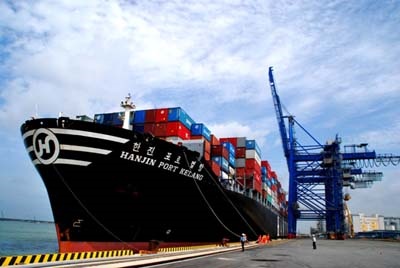 Nguy cơ phá sản, hãng tàu Hanjin (Hàn Quốc) tăng cước phí