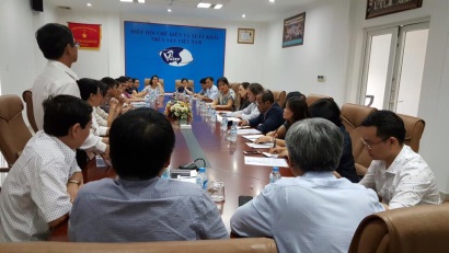 Ban điều hành IUU VASEP làm việc với chuyên gia NOAA Hoa Kỳ về IUU