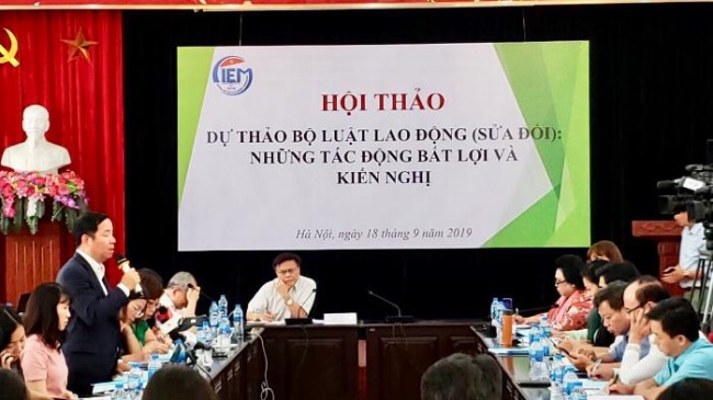 Những tác động bất lợi trong Dự thảo Bộ luật Lao động sửa đổi