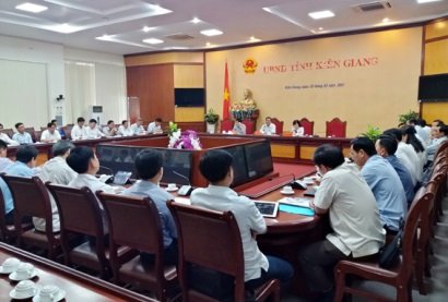 Kiên Giang: Tạo mọi điều kiện để đẩy mạnh nuôi tôm nước lợ
