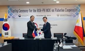 Hàn Quốc và Philippines ký biên bản ghi nhớ về thương mại thủy sản 