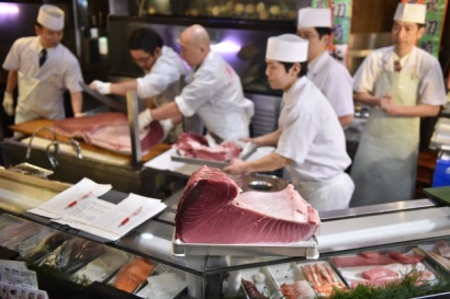 Nhật Bản: 55% lượng cá ngừ mắt to đông lạnh nhập khẩu từ Đài Loan