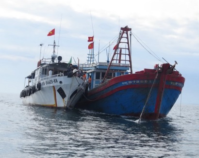 Quảng Bình: Tăng cường kiểm tra, xử lý tàu giã cào khai thác tận diệt hải sản trên biển