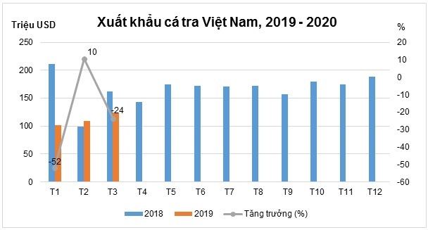 Xuất khẩu cá tra đầu năm: Dấu hiệu tích cực trở lại từ thị trường Trung Quốc - Hồng Kông