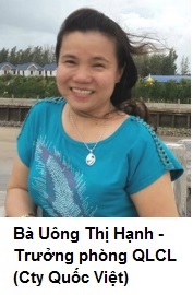 Bà Uông Thị Hạnh - Trưởng phòng QLCL (Cty Quốc Việt): Mảng vận động chính sách của VASEP rất hiệu quả cho doanh nghiệp