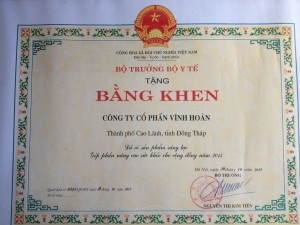 Vĩnh Hoàn Corp: Vinh dự nhận giải thưởng “Sản phẩm sáng tạo Collagen - góp phần nâng cao sức khỏe cộng đồng”
