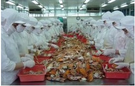 Gian nan xuất khẩu thủy sản