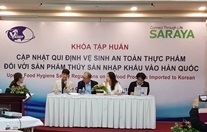 Ảnh Khóa đào tạo “Cập nhật qui định vệ sinh ATTP đối với sản phẩm thủy sản nhập khẩu vào Hàn Quốc” 