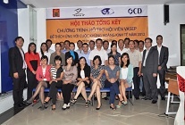 Ảnh Hội thảo Tổng kết "Chương trình hỗ trợ Hội viên VASEP thích ứng với cuộc khủng hoảng kinh tế năm 2012"