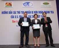 Ảnh Khóa đào tạo K5.15: "Hướng dẫn các thủ tục chuẩn bị đón đoàn thanh tra của FDA cho các DN Thủy sản" - How to prepare for a U.S FDA Inspection"