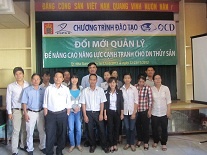 Ảnh Chương trình đào tạo "Đổi mới Quản lý để Nâng cao Năng lực Cạnh tranh DN TS" tổ chức tại Nha Trang