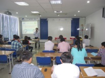 Ảnh Hội thảo: "Kiểm soát hiệu quả nước thải trong CBTS - Những quy định hiện hành" - TP. HCM