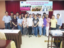 Ảnh Khóa đào tạo K.27.15:"Đào tạo An toàn Vệ sinh Thực phẩm cho DN Thủy sản"