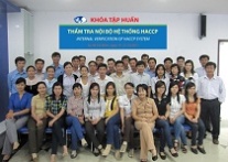 Ảnh Khóa tập huấn K.26.11 "Thẩm tra nội bộ hệ thống HACCP trong doanh nghiệp chế biến thủy sản"