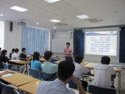 Một số hình ảnh hoạt động khóa học HACCP cơ bản trong DN Chế biến Thủy sản ngày 20-22122013 tại TP Hồ Chí Minh.