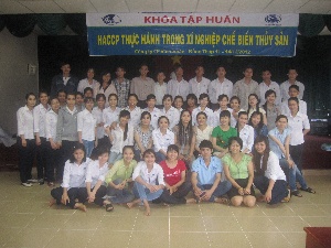 05 ngày đào tạo về “Kiểm soát vi sinh” và “HACCP Thực hành” tại VINH HOAN CORP.