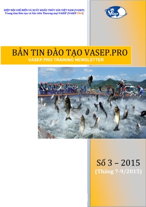 Bản tin đào tạo VASEP.PRO số 3 - tháng 7-9/2015