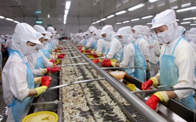 Vietnam shrimp exports to EU rose in QI/2018