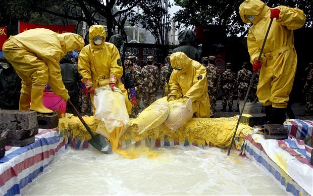 China bans farmed fish sales from two counties with cadmium contaminated Longjiang river