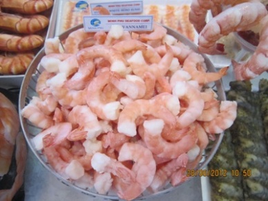 Minh Phu Seafood Corp obtained US$89.5 million of frozen shrimp export