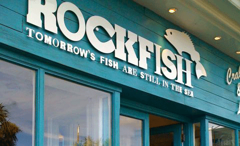 RockFish menuing MSC-certified cod, haddock