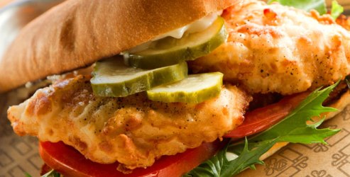 U.S. seafood sandwich sales increase