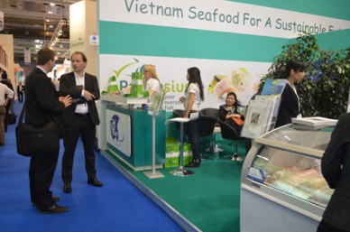 Vietnam Seafood in Seafood Expo Global in Brussels