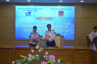 VASEP and Vietnam Coast Guard sign MOU on combating IUU fishing