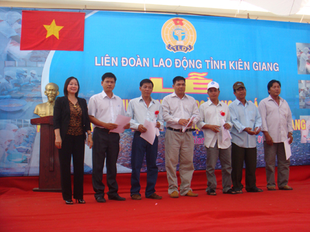 Kien Giang province set up the first fishing union
