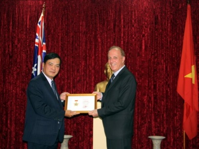 Norman Grant – a supporter of Vietnamese seafood in Australia