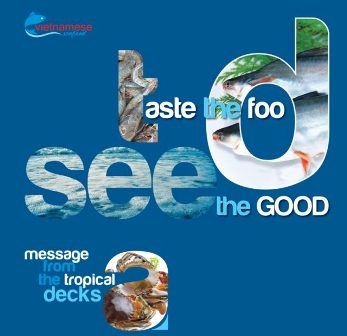 The book to promote Vietnam seafood