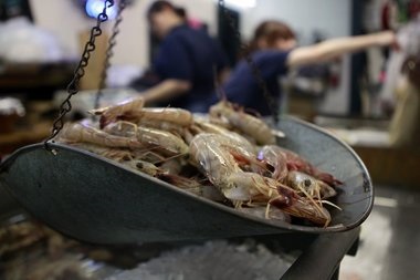 Shrimp demand is quiet for an adequate supply in the U.S