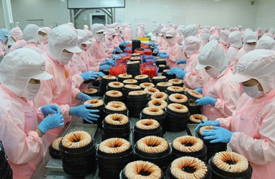 Seafood products continue to be Vietnam
