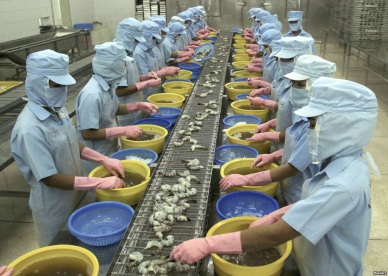 February seafood exports up 57 percent