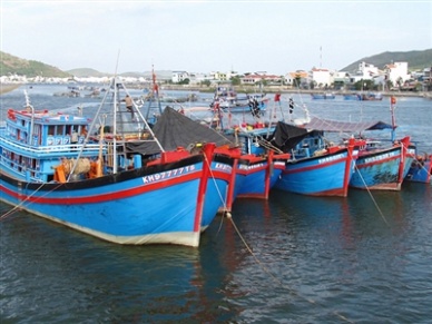 Da Nang: more fishing boats installed satellite devices