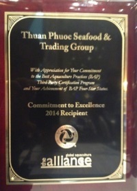 Thuan Phuoc Corp received BAP 4 Star certification at GOAL Conference 2014