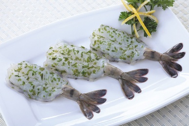 Shrimp exports to the U.S. edged up 18.2 percent