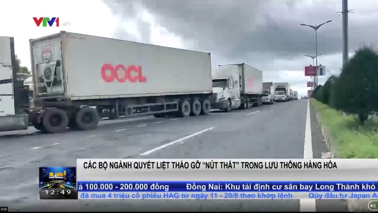 Dừng áp dụng văn bản làm phát sinh chi phí vận tải hàng hóa