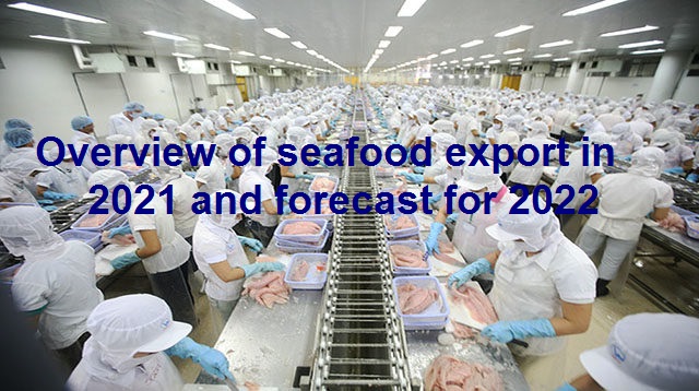 VASEP Highlight - Jan.2022 overview of seafood export in 2021 and forecast for 2022
