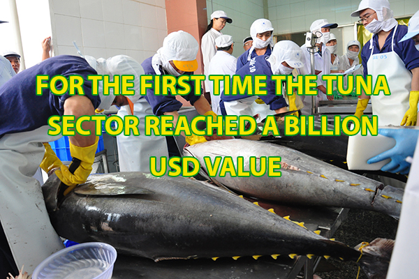 VASEP Highlight - Jan. 2023 For the first time the tuna sector reached a billion USD value