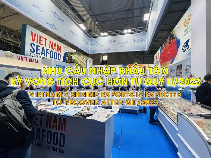VASEP Highlight - April 2023 Vietnams shrimp export is expected recover after  QII2023