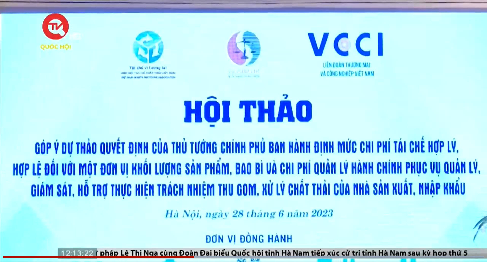 Định mức chi phí tái chế Sức ép lên doanh nghiệp