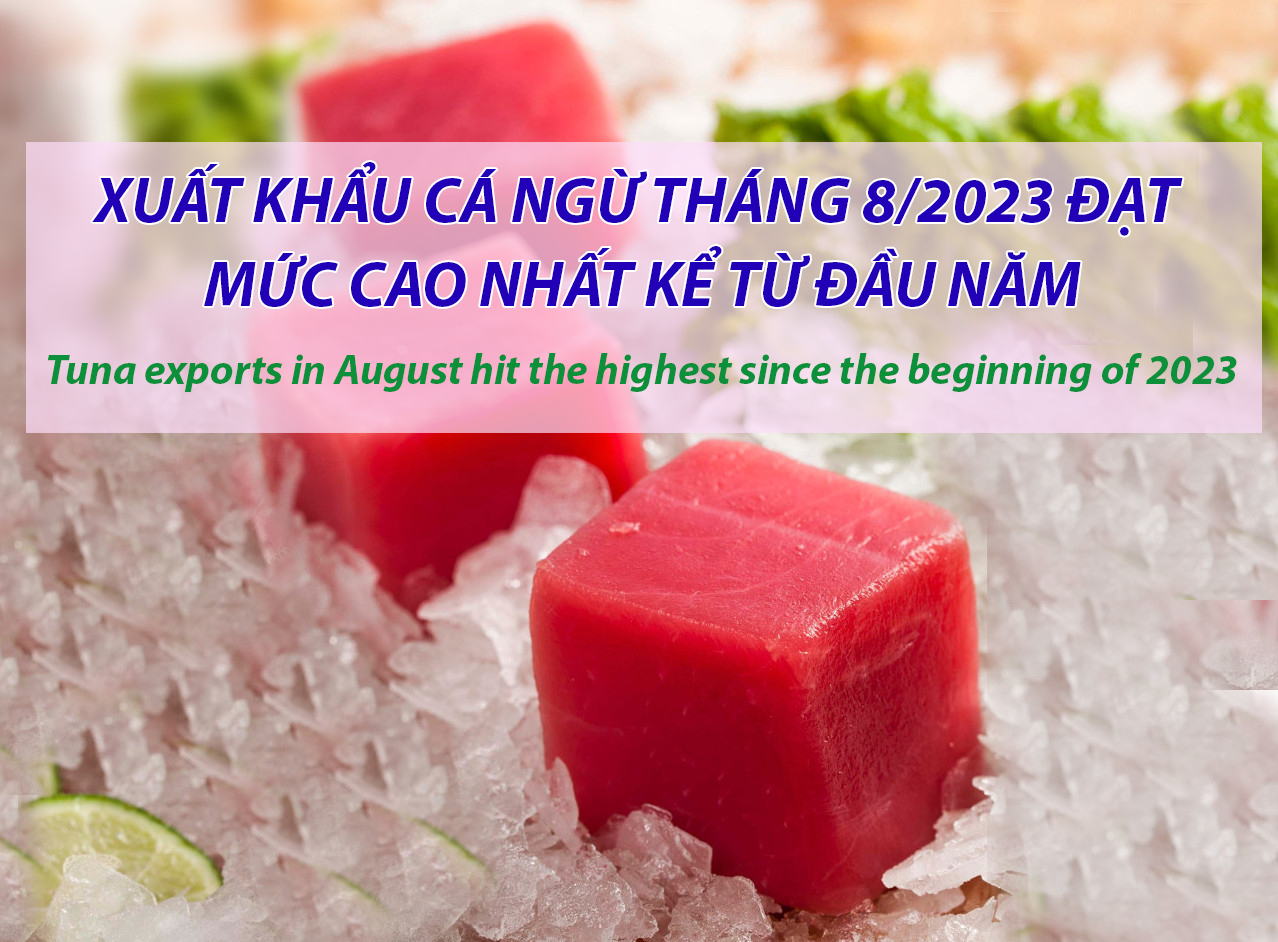 VASEP Highlight - T92023 Xuất khẩu cá ngừ tháng 82023 đạt mức cao nhất kể từ đầu năm
